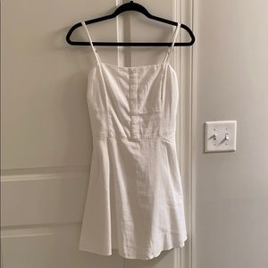 Hollister A-line linen dress